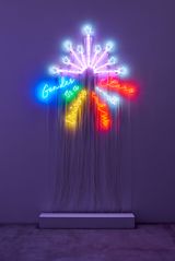 Gender is a Universe by Andrea Bowers contemporary artwork painting sculpture