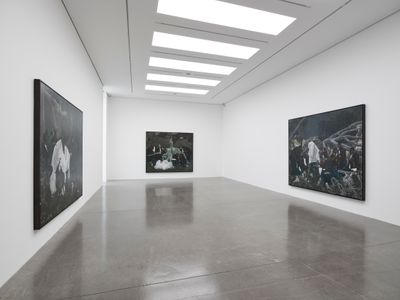 Cinga Samsons Pupilless Figures at White Cube