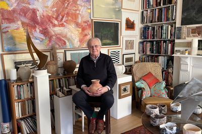 Prints are a way in Inside the Home of Collector Tim Sayer