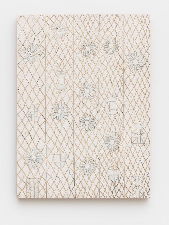 Rendado Lace-Trimmed by Francisco Galeno contemporary artwork Painting