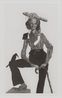 The Red Shoe by John Currin contemporary artwork Print