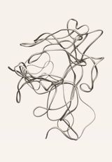 Turn into its own loop XV by Kong Chun Hei contemporary artwork drawing painting works on paper