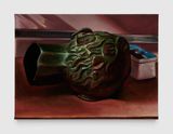 A bronze head by Bendt Eyckermans contemporary artwork painting