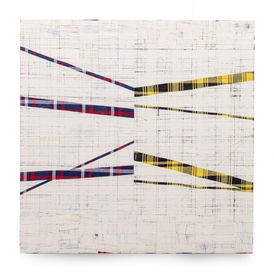 Pimba AGIDA XIV cotton textile by Remy Jungerman contemporary artwork Sculpture