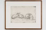 Lustful Bettongs Returning to Watikinpirri - Newhaven II by John Wolseley contemporary artwork print