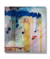Untitled Chinese Painting by Julian Schnabel contemporary artwork painting works on paper drawing
