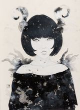 -strie by Yu Kawashima contemporary artwork works on paper