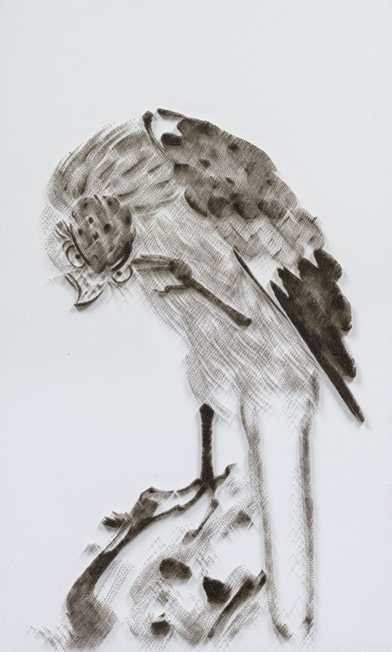 Imitating Eagle and Pine by Bada Shanren Ming Dynasty by Chen Chun-Hao contemporary artwork Painting