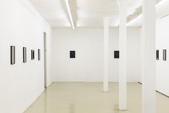 Contemporary art exhibition Anja Ronacher Last Image at Krinzinger Schottenfeld Austria
