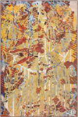 Chambre Siena II by Francois Rouan contemporary artwork painting works on paper