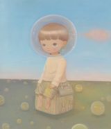Remnant of light by Yoshikatsu Ikeuchi contemporary artwork painting