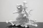 Extrude milk equal to a quarter hour by Miao Xiaochun contemporary artwork Sculpture