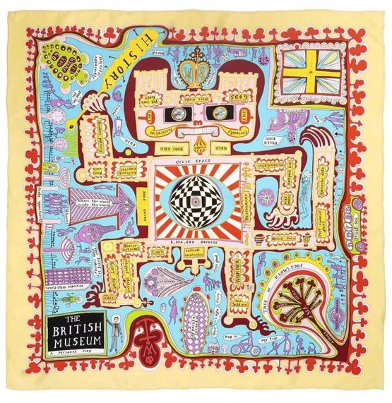 Tate Modern by Grayson Perry contemporary artwork Textile