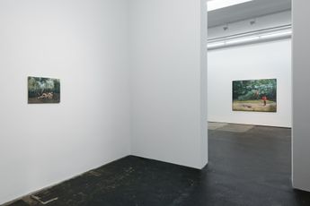 Contemporary art exhibition Serban Savu Heroes Saints and Other Figures at Galeria Plan B Berlin Germany