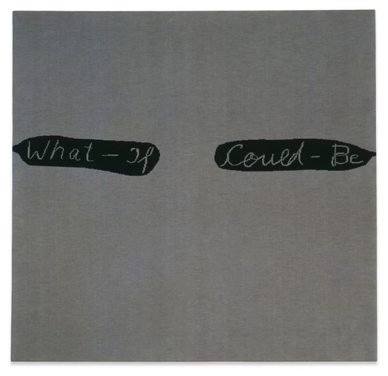 What - If Could - Be by Rosemarie Trockel contemporary artwork Painting