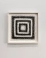 Three concentric squares by Ignacio Uriarte contemporary artwork drawing works on paper