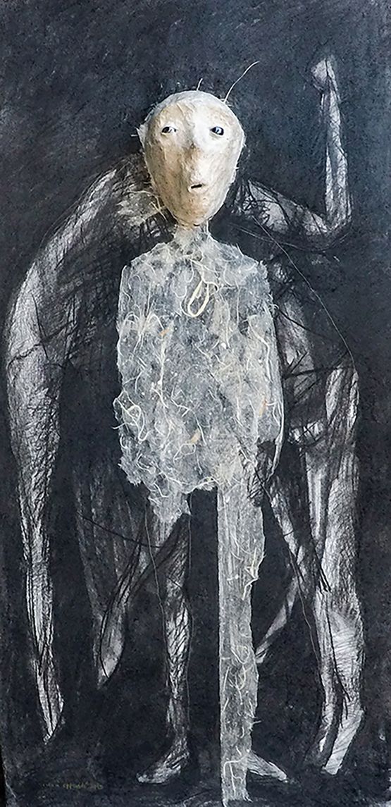 interlace 1 by Iwan Effendi contemporary artwork Drawing