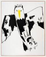 THE ADLER STEIGT EMPOR by Andi Fischer contemporary artwork drawing