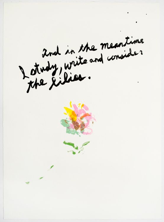 No Title And in the... by Raymond Pettibon contemporary artwork Print
