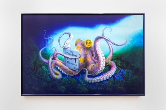 The Problem with Humans by Jeremy Deller contemporary artwork Print