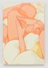 Crop Leg Folded Hands Frame Torso Line Touches Bottom Edge by Ivy Haldeman contemporary artwork Painting