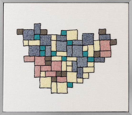 Mibar Bathroom Tiles by Erica Van Zon contemporary artwork Sculpture