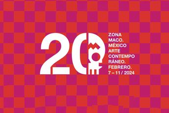 Contemporary art exhibition ZONA MACO 2024 at Alzueta Gallery Mexico City Spain
