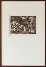 Untitled by Mrinalini Mukherjee contemporary artwork print