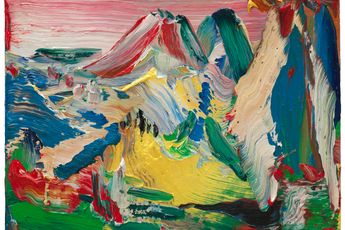 Contemporary art exhibition Yin Zhaoyang Blue-green  at Tang Contemporary Art Hong Kong