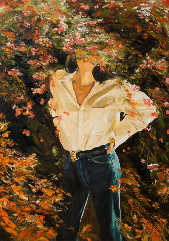 The Modern Flora by Ming Ying contemporary artwork Painting