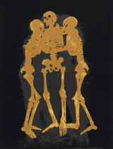 Three Graces by Xu Qu contemporary artwork painting