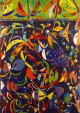The Aquarium by Nuno Gil contemporary artwork drawing painting works on paper