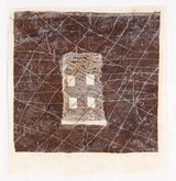 Verfangenes Haus Entangled House Ic ice gecen ev by Azade Koker contemporary artwork works on paper