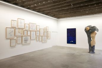 Contemporary art exhibition Tess Dumon Les liens invisibles at Dumonteil Paris France