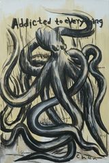 Addicted to Everything  by Chen Xiaoyun contemporary artwork painting