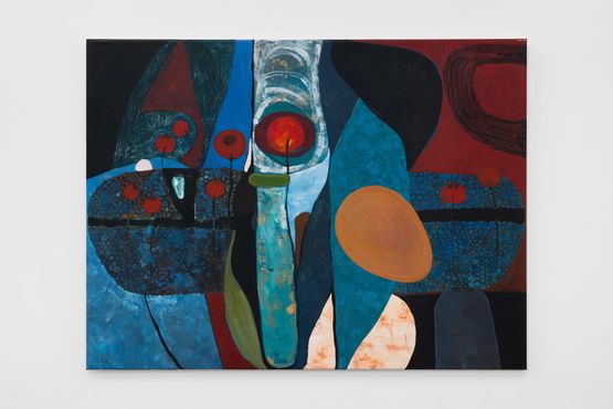 Untitled XLI by Merikokeb Berhanu contemporary artwork Painting