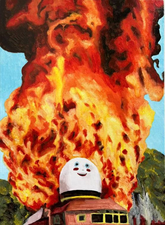 HOLY by Noh Sangho contemporary artwork Painting