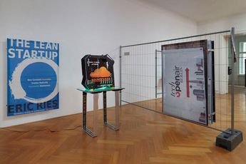 Contemporary art exhibition Simon Denny Disruptive Berlin at Galerie Buchholz Berlin Germany