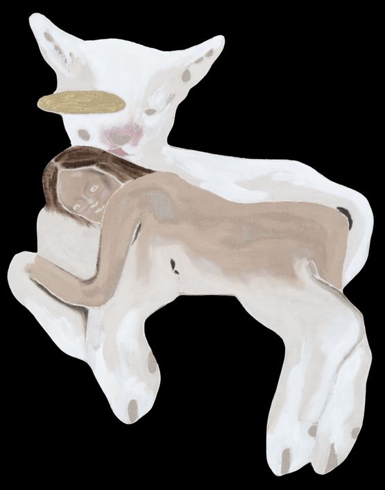 Becoming One N2 by Anouk Lamm Anouk contemporary artwork Painting