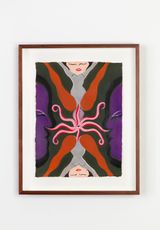 Tentacular feeling by Pia Camil contemporary artwork works on paper