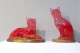 Temple Cats by Dale Frank contemporary artwork sculpture
