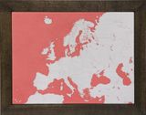 Map of Europe by Aoyama Satoru contemporary artwork mixed media textile