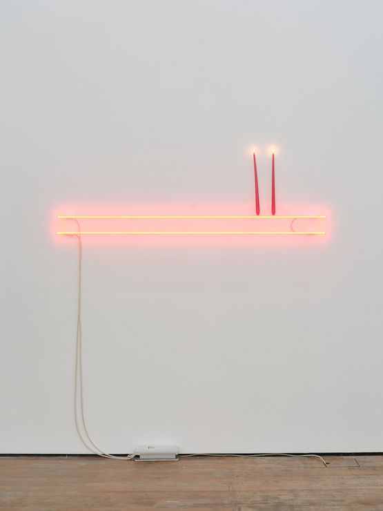 in light of  Neon by Cerith Wyn Evans contemporary artwork Sculpture