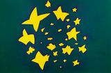 Full Moon of Stars by Kazuharu Hanada contemporary artwork painting