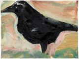 Crow earth by Matthew Krishanu contemporary artwork painting
