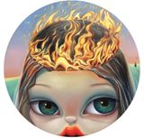 Fire Crown by Yang Na contemporary artwork painting works on paper