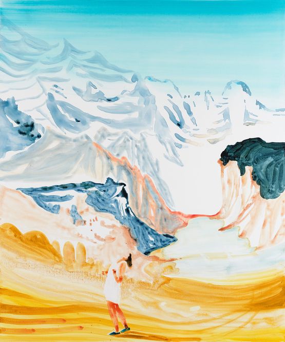 Jungfrau by John Krner contemporary artwork Painting