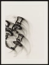 Untitled 6 Study for Marnies Room by Gary Simmons contemporary artwork drawing works on paper