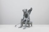 Zhai-Liza angel by Hans Op De Beeck contemporary artwork sculpture