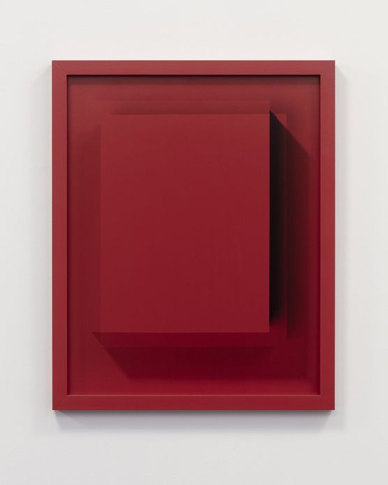 Cascading Red by Shaun Waugh contemporary artwork Print